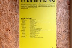 Festivalbibliothek der Ruhrtriennale 2023. Foto: Udo Weier