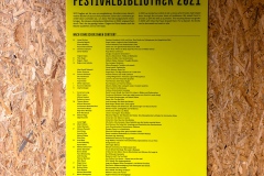 Festivalbibliothek der Ruhrtriennale 2021. Foto: Udo Weier