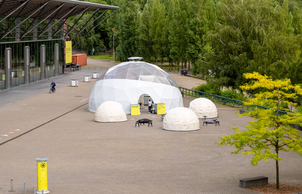 Festivalbibliothek der Ruhrtriennale 2021. Foto: Udo Weier