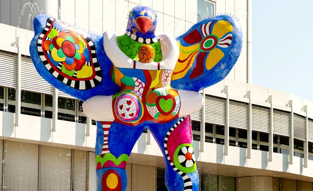 Der „Lifesaver“ von Niki de Saint Phalle und Jean Tinguely. Foto:Udo Weier 2023